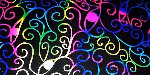 Rainbow Scratch Art