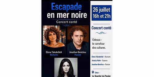 Escapade en mer Noire \u2013 Concert cont\u00e9