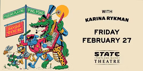 Pigeons Playing Ping Pong w\/ Karina Rykman