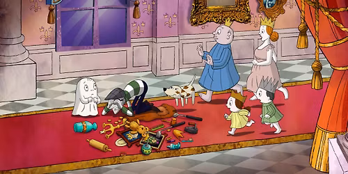 Ontbijt Film: HET KLEINE SPOOKJE LABAN SPOOKT WEER ROND