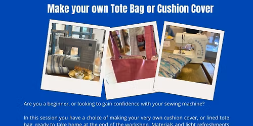 Beginner sewing workshop