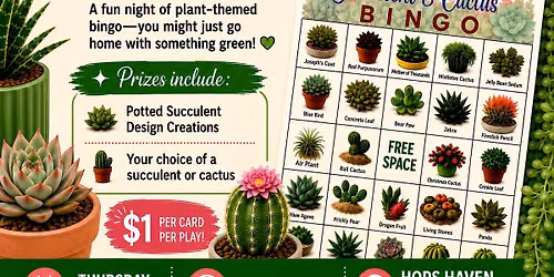 Plant Bingo at Hops Haven