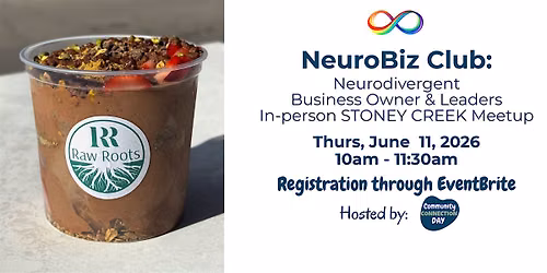 NeuroBiz Club: Neurodivergent Business HAMILTON \/ STONEY CREEK Meetup