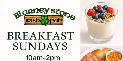 Blarney Stone Breakfast Sunday