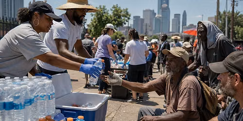 Hydration Drive for Homeless Houstonians