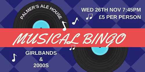 Musical Bingo - Girlbands & 2000s