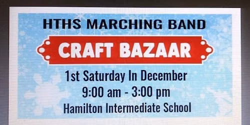 7th Annual HTHS JACK FROST WINTER BAZAAR