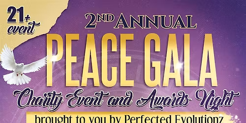 2nd Annual Peace Gala Charity Event
