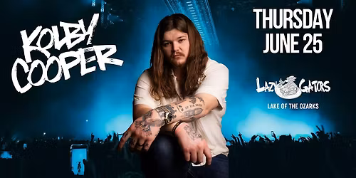 Kolby Cooper at Lazy Gators 6\/25