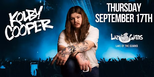 Kolby Cooper at Lazy Gators 9\/17