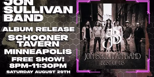JSB Album Release at Schooner Tavern 8\/29