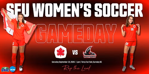 SFU Women's Soccer vs. Northwest Nazarene University