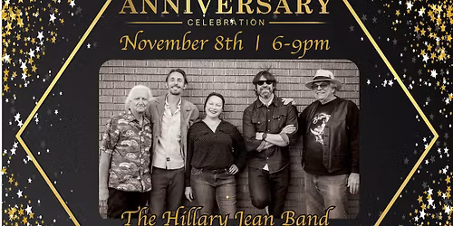 8th Anniversary Celebration with The Hillary Jean Band