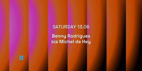 TOFFLER Presents Benny Rodrigues B2B Michel de Hey