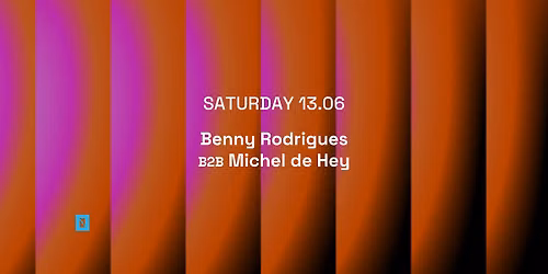 TOFFLER Presents Benny Rodrigues B2B Michel de Hey