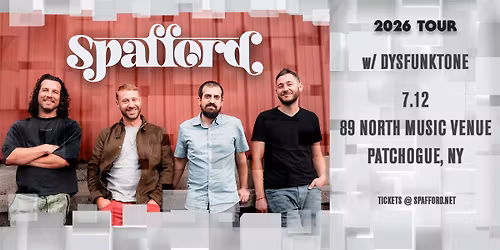 Spafford: 2026 Tour with Dysfunktone