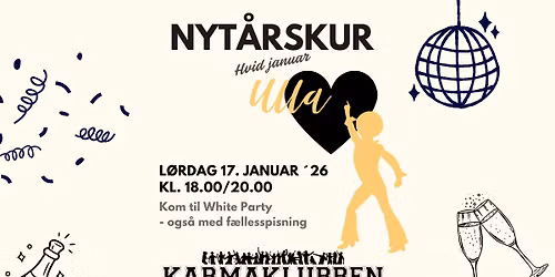 AALBORG\u2022 Karmaklubben \/\/ Nyt\u00e5rskur p\u00e5 Ulla T \u2022 L\u00f8rdag 17. januar