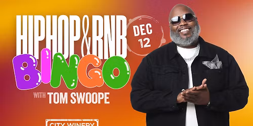 R&B and Hip Hop Bingo with Tom Swoope at City Winery STL