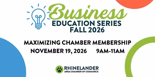 November Business Education Series: Maximizing Chamber Membership