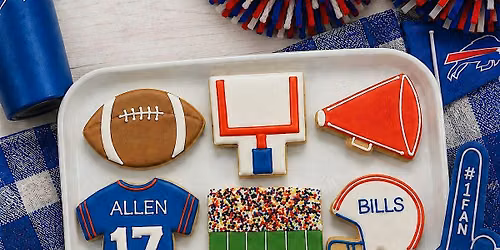 Buffalo Bills Cookie Decorating Class - with FREE DRINK!