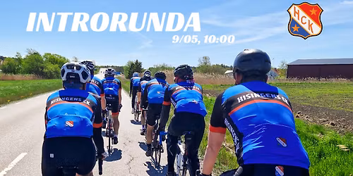 Introrunda med Hisingens CK, 9\/05