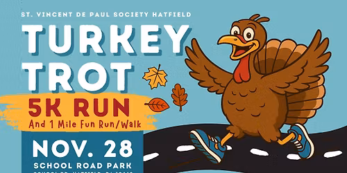 SVdP Turkey Trot: 5K Race & 1 Mile Fun Run\/Walk
