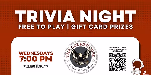 Trivia Night at The Courthouse Tavern McHenry