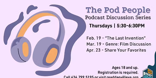 The Pod People\u2014Podcast Discussion Series