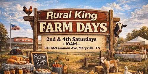 \u2600\ufe0f \ud83d\udc04 Second Saturday Farm Day \ud83d\udc04 \u2600\ufe0f