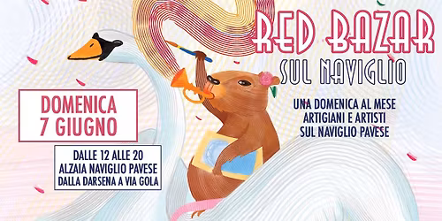 Red Bazar sul Naviglio \u2022 7 GIUGNO 2026