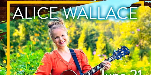 Alice Wallace at the Brooks Theatre w the Alex Bergan band