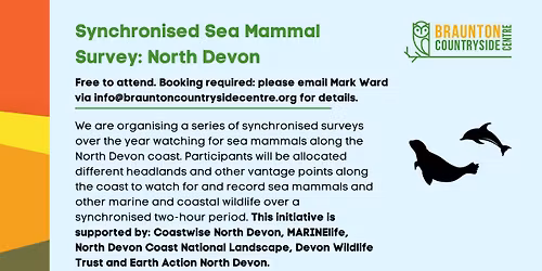 Summer Synchronised Sea Mammal Survey: North Devon