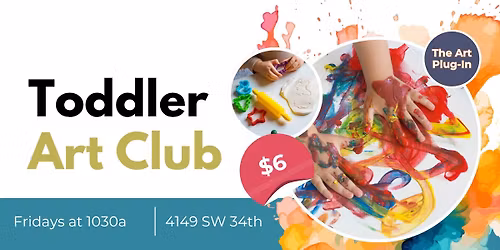 Toddler Art Club - Snowmen Stamping