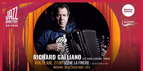 RICHARD GALLIANO (jazz, tango, classique, France)