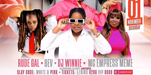 1 NOVEMBER 2025 \u26f1\ufe0fDURBAN DOEK N SLAY  & AFTER PARTY \ud83e\udea9