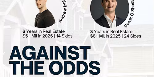 Against The Odds Panel: The first 5 years in real estate