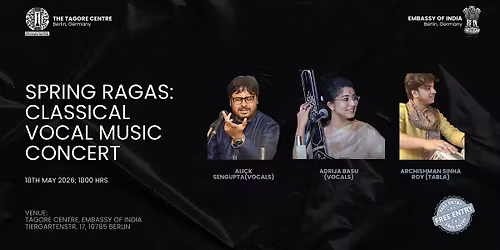 Spring Ragas: Classical Vocal Music Concert