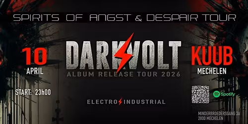 Spirits Of Angst & Despair tour at Kuub