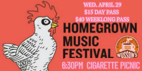 Duluth Homegrown Music Festival at Wussow's