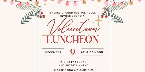 Volunteer Luncheon