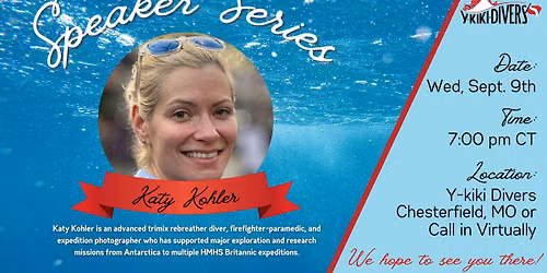 September Speaker Series - Katy Kohler