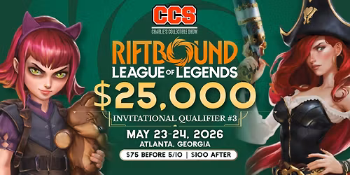 CCS $25,000 Riftbound Invitational Qualifier #3