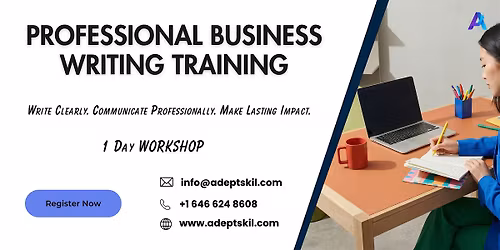Professional Business Writing Training \u2013 Columbia, MD | 1 Day Workshop