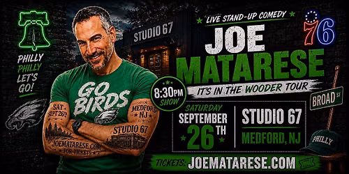 Joe Matarese Live at Studio 67 in Medford, NJ