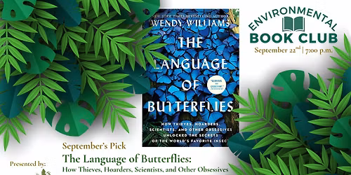 September Book Club: The Language of Butterflies by Wendy Williams