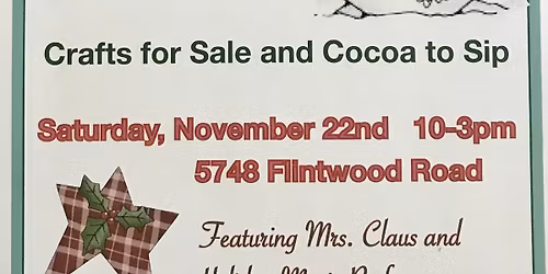 Holiday Fair at the Hilltop Schoolhouse