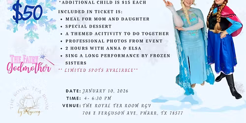 Frozen Sisters - Mother\/ Daughter Tea Party