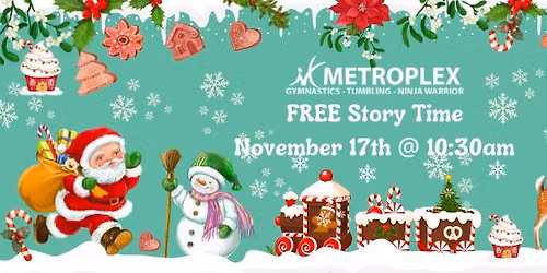 FREE Christmas Story Time & Open Gym