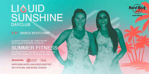 LGNDRY Presents: Rooftop Fitness Class @ Hard Rock ft. Babes Bootcamp