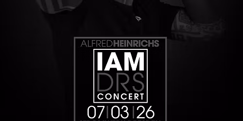 I AM DRS - Alfred Heinrichs Live @ Stromwerk Dresden